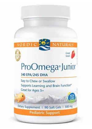 Nordic Naturals Pro ProOmega(R) Junior -- omega-3 support, children's health.