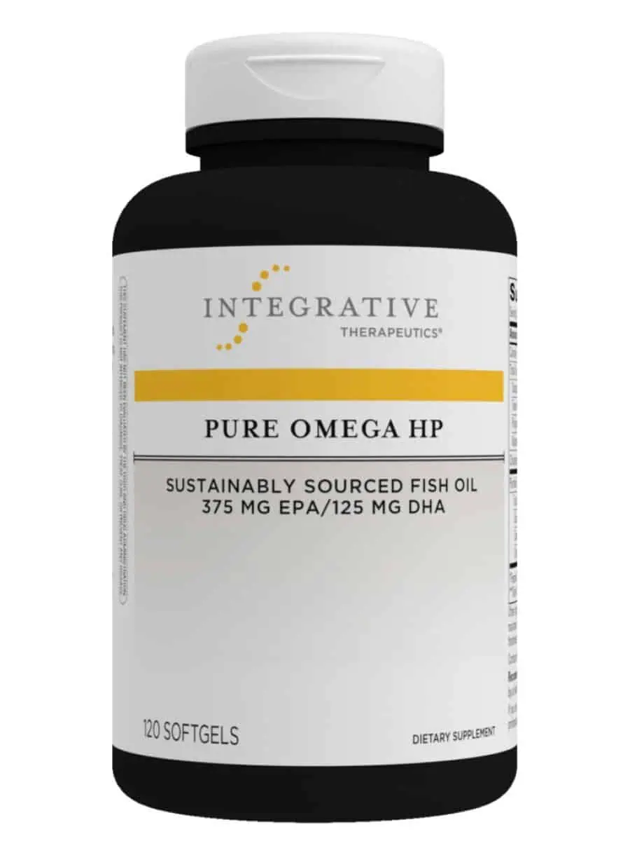 Integrative Therapeutics, Inc. Pure Omega HP Softgels -- omega-3 fatty acids, EPA DHA.