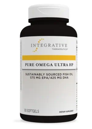 Integrative Therapeutics, Inc. Pure Omega Ultra HP Softgels -- omega-3 fatty acids, fish oil.
