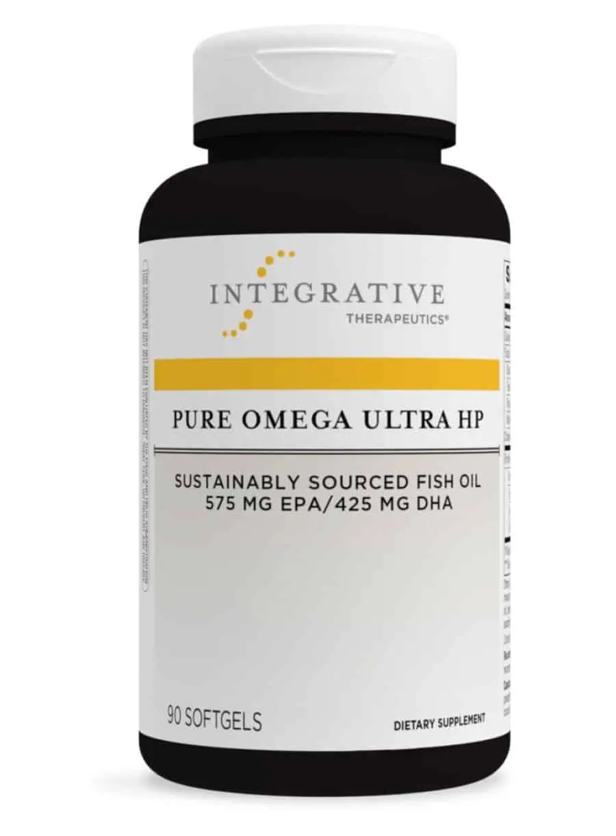 Integrative Therapeutics, Inc. Pure Omega Ultra HP Softgels -- omega-3 fatty acids, fish oil.