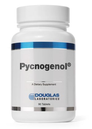 Douglas Laboratories Pycnogenol 50mg -- pine bark extract, blood vessel support.
