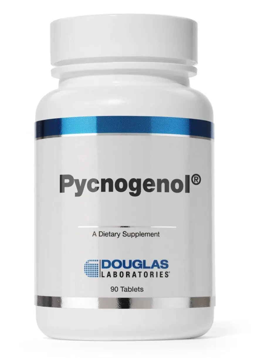 Douglas Laboratories Pycnogenol 50mg -- pine bark extract, blood vessel support.