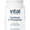 Vital Nutrients Pyridoxal-5-Phosphate 50mg -- vitamin B6, vegan formulation.