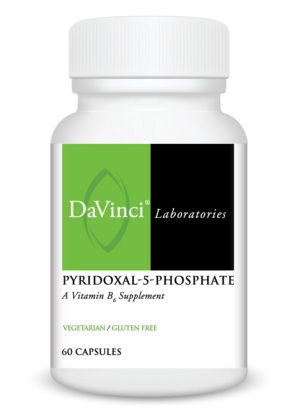 DaVinci Labs Pyridoxal 5-Phosphate -- Vitamin B6 supplement, immune support.