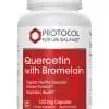 Protocol For Life Quercetin with Bromelain -- immune support, respiratory health.