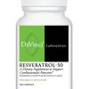 DaVinci Labs Resveratrol-50 -- cardiovascular support, antioxidant properties.