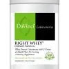 DaVinci Labs Right Whey(TM) Creamy Vanilla -- whey protein, muscle recovery.