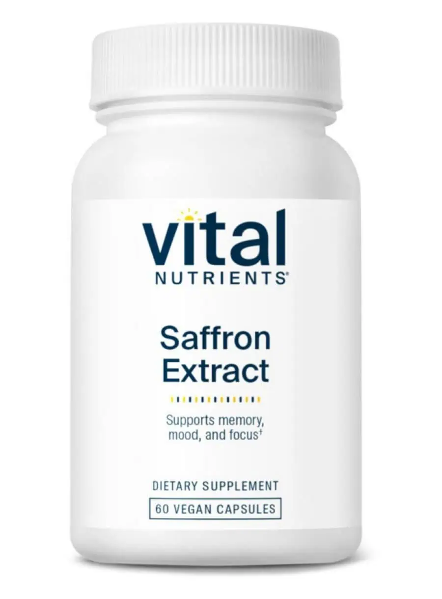Vital Nutrients Saffron Extract 30mg -- saffron extract, stress support.