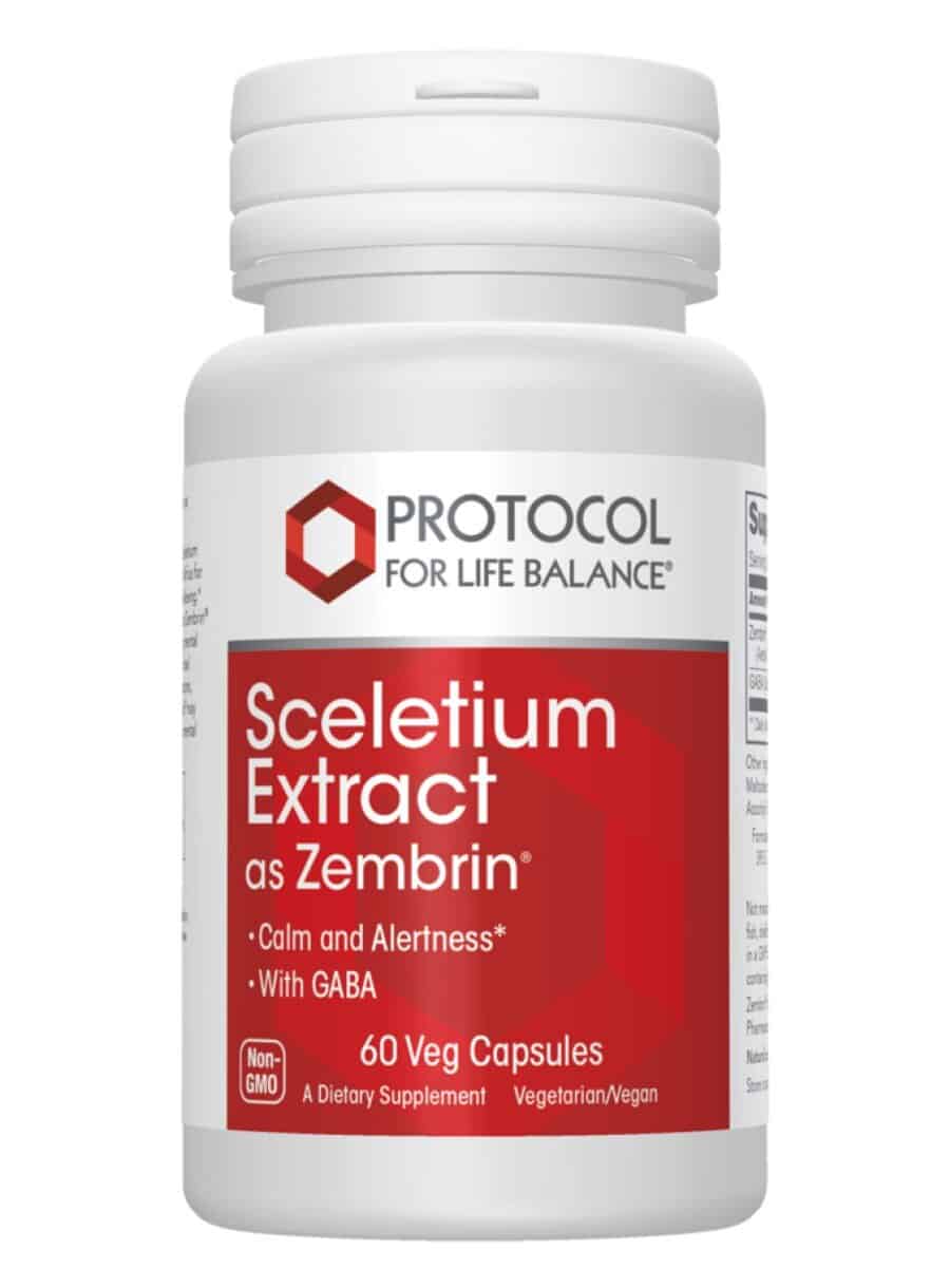 Protocol For Life Sceletium Extract as Zembrin(R) 25 mg -- emotional support, cognitive enhancement.