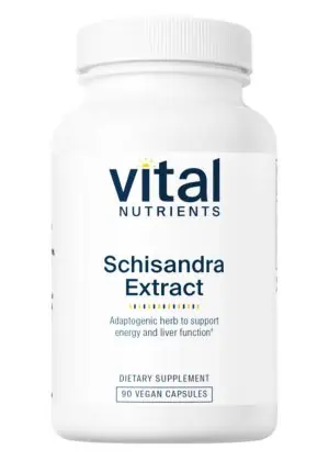 Vital Nutrients Schisandra Extract -- liver support, energy booster.