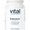 Vital Nutrients Selenium 200mcg -- selenium supplement, antioxidant support.