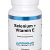Douglas Laboratories Selenium + Vitamin E Formula -- vitamin E, selenium.