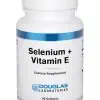 Douglas Laboratories Selenium + Vitamin E Formula -- vitamin E, selenium.