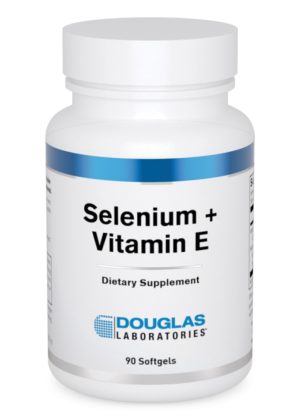 Douglas Laboratories Selenium + Vitamin E Formula -- vitamin E, selenium.