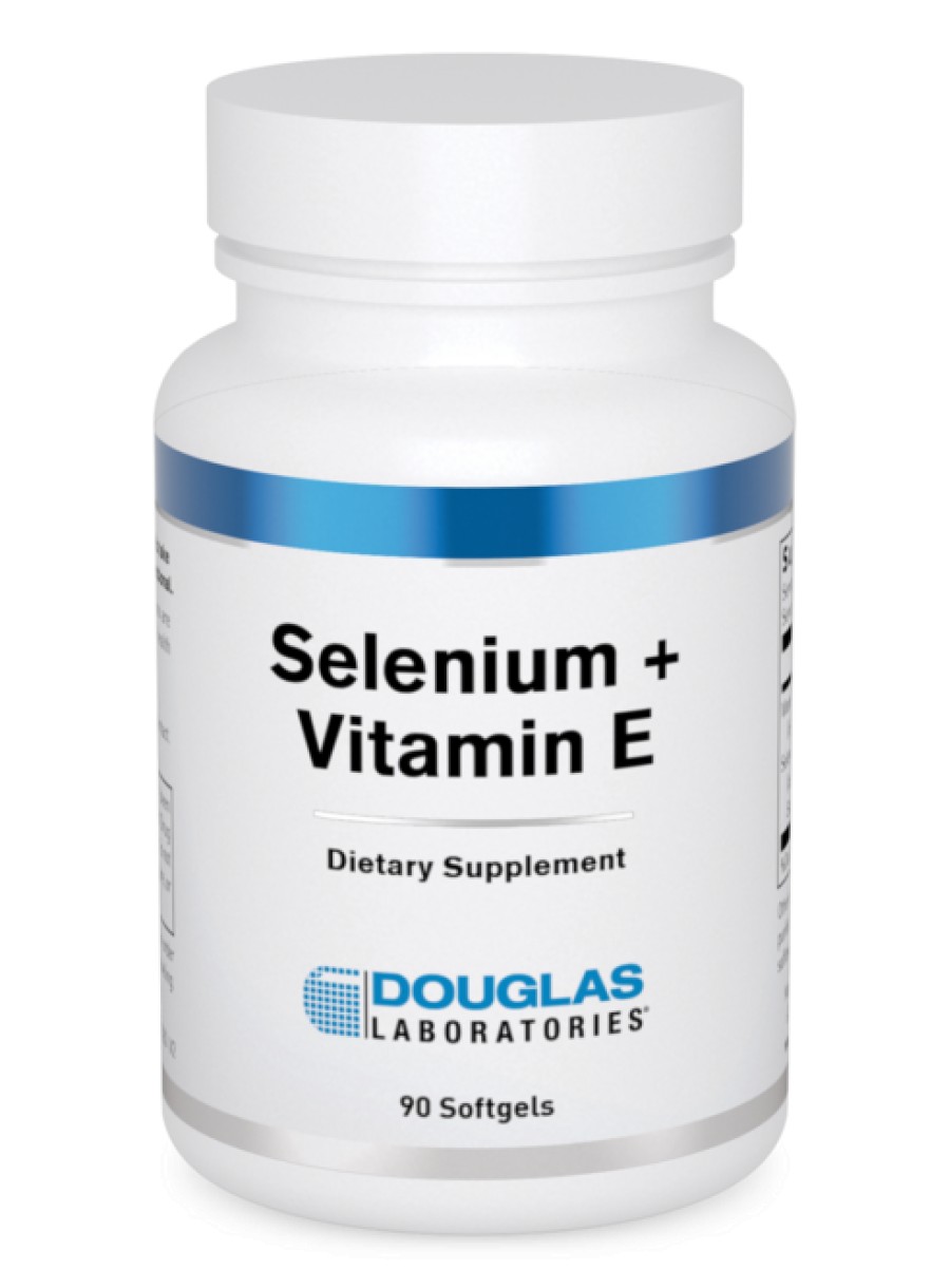 Douglas Laboratories Selenium + Vitamin E Formula -- vitamin E, selenium.