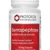 Protocol For Life Serrapeptase 60,000 Units of Activity -- serrapeptase, immune support.