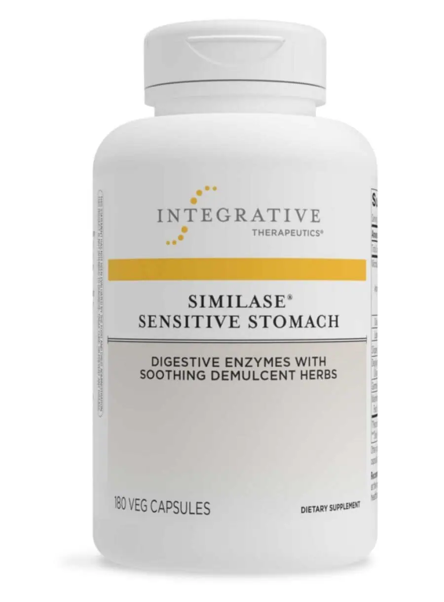 Integrative Therapeutics, Inc. Similase(R) Sensitive Stomach -- digestive support, gentle enzymes.