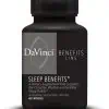 DaVinci Labs Sleep Benefits -- sleep support, melatonin