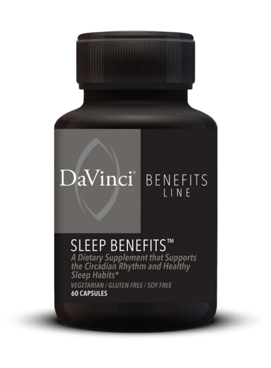 DaVinci Labs Sleep Benefits -- sleep support, melatonin