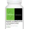 DaVinci Labs Sleep Complete -- sleep support, omega-3 fatty acids.