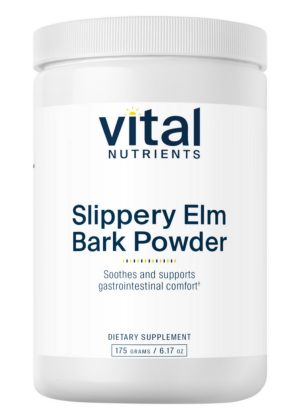 Vital Nutrients Slippery Elm Bark Powder -- digestive health, mucus support.