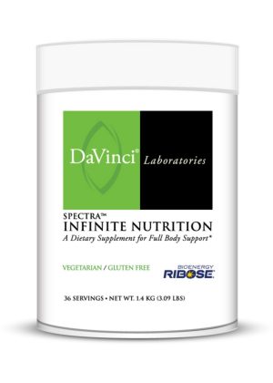 DaVinci Labs Spectra Infinite Nutrition -- all-in-one powder formula, comprehensive nutrition.