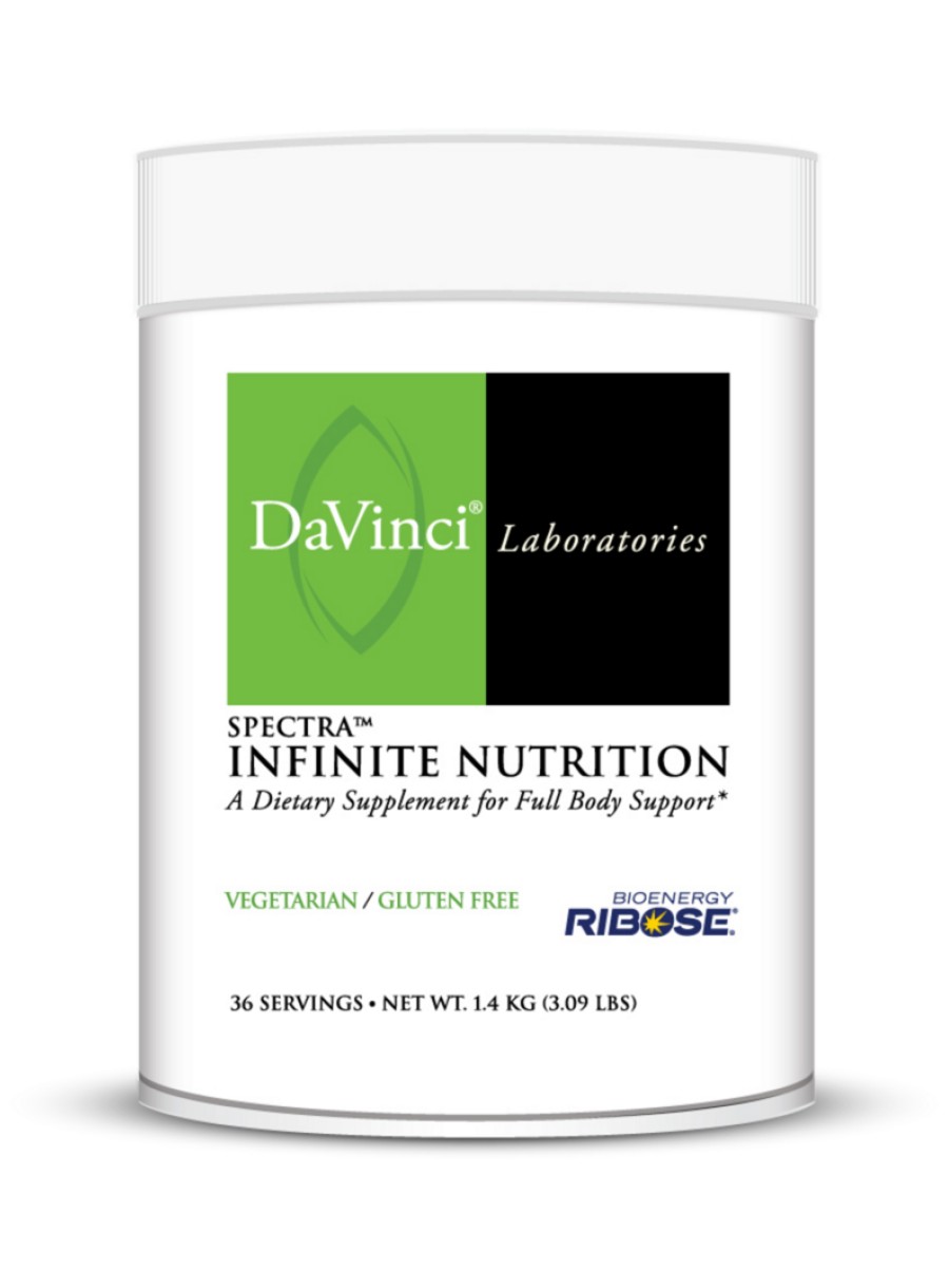 DaVinci Labs Spectra Infinite Nutrition -- all-in-one powder formula, comprehensive nutrition.