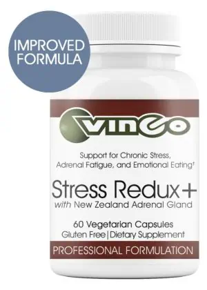 Vinco Stress Redux + -- stress support, adrenal health.