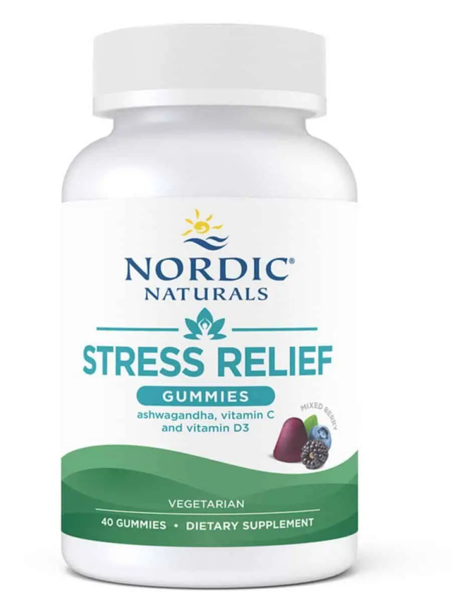 Nordic Naturals Pro Stress Relief Gummies -- stress relief, ashwagandha gummies.