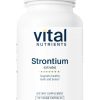 Vital Nutrients Strontium (Citrate) -- bone health, vegan formulation.