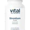 Vital Nutrients Strontium (Citrate) -- bone health, vegan formulation.