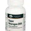 Seroyal/Genestra Super Neurogen DHA -- algae-derived DHA capsules, supports cognitive function.