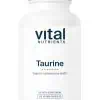 Vital Nutrients Taurine 1000mg -- amino acid supplement, vegan formulation.