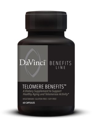 DaVinci Labs Telomere Benefits -- telomere support, aging support