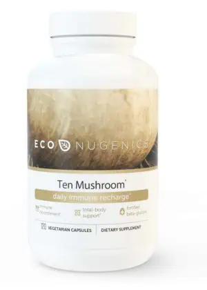 Econugenics Ten Mushroom Formula -- immune support, total body health.