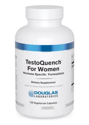 Douglas Laboratories TestoQuench for Women -- herbal androgen antagonist, hormone balance.