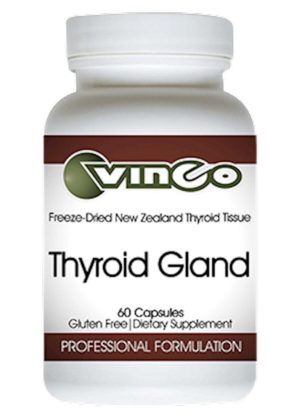 Vinco Thyroid Gland -- thyroid support, freeze-dried bovine