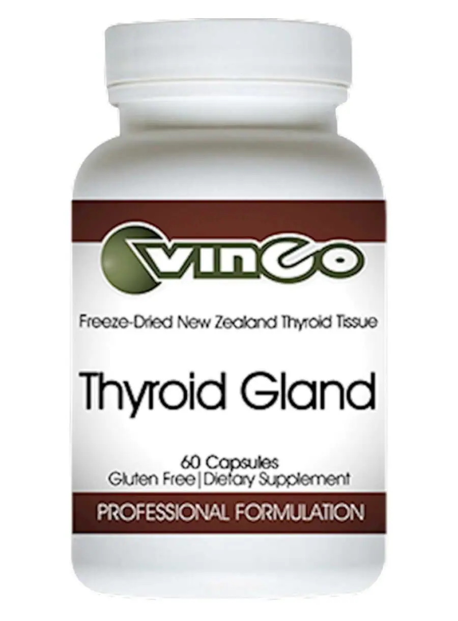 Vinco Thyroid Gland -- thyroid support, freeze-dried bovine