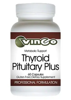 Vinco Thyroid Pituitary Plus -- thyroid support, metabolic health.