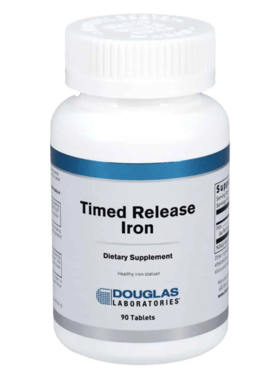 Douglas Laboratories Timed Release Iron -- iron supplement, carbonyl iron.