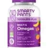 SmartyPants Toddler Plus Multi & Omegas -- toddler vitamins, omega-3 gummies.