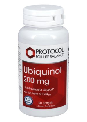 Protocol For Life Ubiquinol 200mg -- cardiovascular support, CoQ10