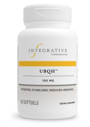 Integrative Therapeutics, Inc. UBQH 100mg -- ubiquinol, CoQ10.