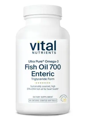 Vital Nutrients Ultra Pure(R) Fish Oil 700 Enteric -- fish oil, omega-3