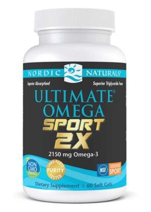 Nordic Naturals Pro Ultimate Omega(R) 2X Sport -- omega-3 supplement, athlete support.