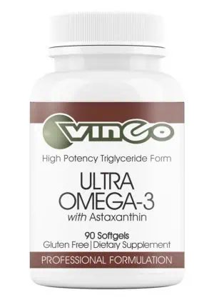 Vinco Ultra Omega-3 -- omega-3 fish oil, EPA DHA.