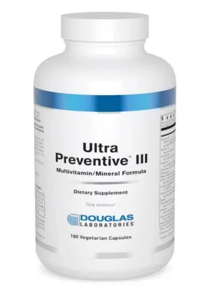 Douglas Laboratories Ultra Preventive III Capsules -- multivitamin, daily wellness