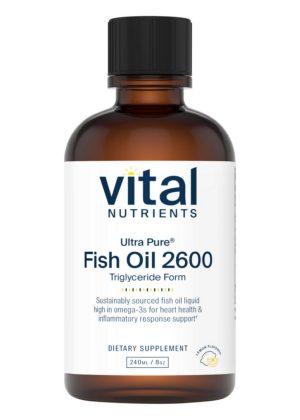 Vital Nutrients Ultra Pure(R) Fish Oil 2600 -- fish oil supplement, omega-3 fatty acids.
