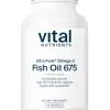 Vital Nutrients Ultra Pure(R) Fish Oil 675 High Omega-3 DHA -- fish oil, omega-3