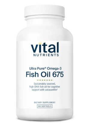 Vital Nutrients Ultra Pure(R) Fish Oil 675 High Omega-3 DHA -- fish oil, omega-3
